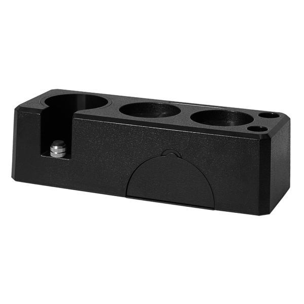 コーヒータンピングステーション 51/54/58mm エスプレッソタンパー ポルタフィルター用 ブラック