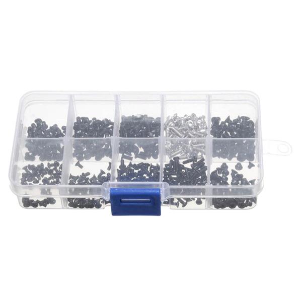 500x Universal Laptop Notebook Computer Screw Kit Set Fitに適用Acer NEW