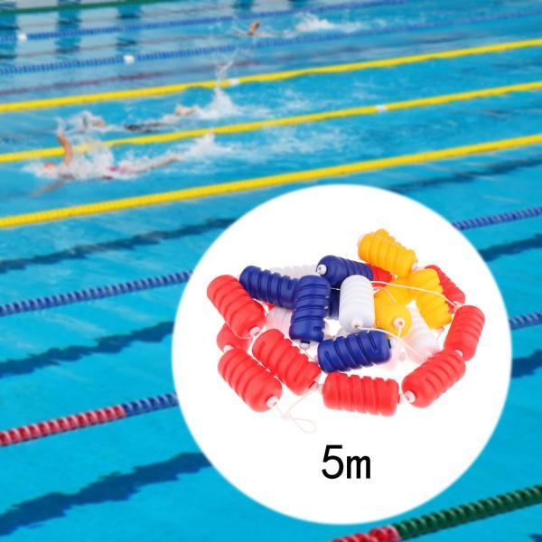 スウィミングプール分け取り索条 5M ロングフロートライン お水運動競技 スウィミングプール寄り合い用 熱っぽい 差しわたし9珊