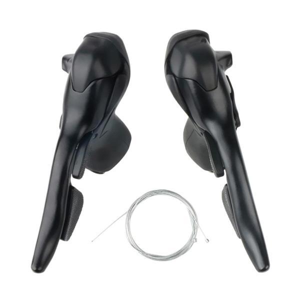 シフターデュアル/トライコントロールレバー7スピードロードバイクディレイラーケーブル3x7素早さ