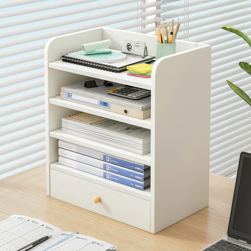 事務室事務机とっ始め仕合わせ多層ファイルラックステージ神器事務机とっ始め取り片づける仕合わせ納める仕合わせ整理保存用具書きもの仕合わせ