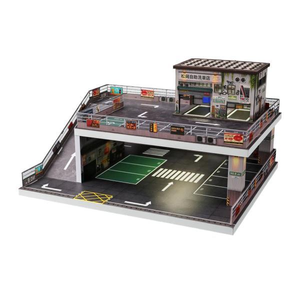 1/64 ダイキャストモデルカーディスプレイ 見せびらかす仕合わせ 傾斜面付き添い人 鉄道車両ひな型見せびらかす 洗車