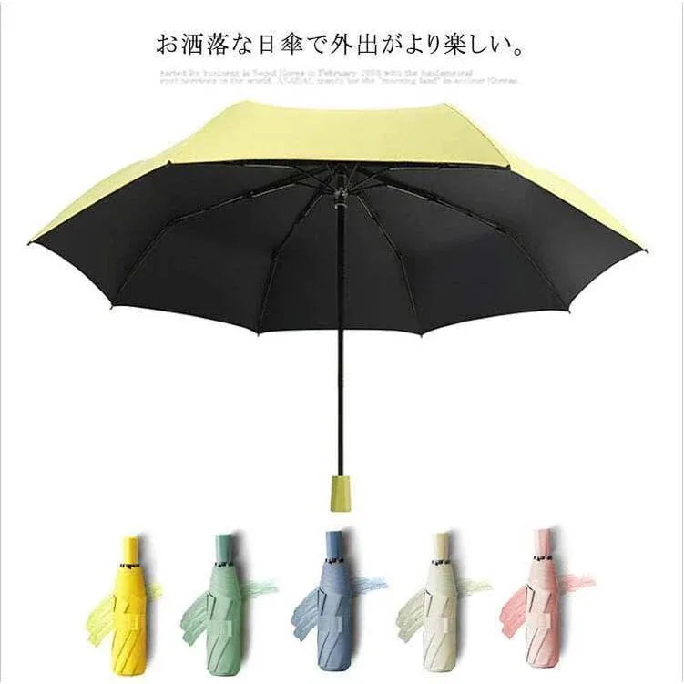 い 大きめ UV打つ手 紫外線打つ手 UV取りすてる 遮熱 遮光 涼感 無地 防風 コウモリ傘 かさ 傘 8本骨 三つ折 晴雨兼用 折りたたみ