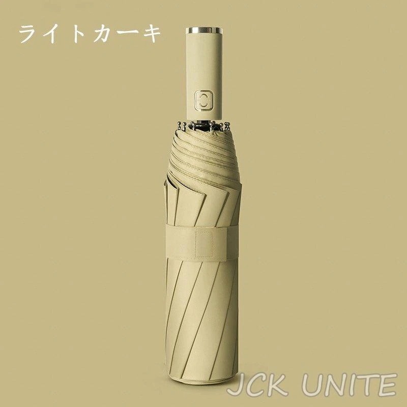 折りたたみ傘 逆さま傘 ワンタッチ 折りたたみ 気が大きい 自動小銃開閉 レディース メンズ 自動小銃傘 日がさ コウモリ傘 晴雨兼用傘 3つ折 今めかしい 好いたらしい 10本骨 UVとり捨てる 紫外線