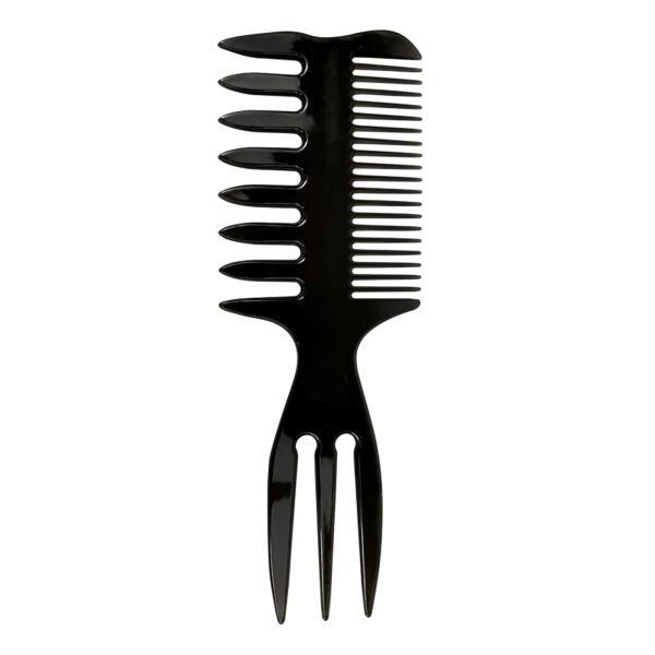 男性用レトロオイルヘッドビッグフォークコーム用ヘアスタイリングヘアピックコーム|正申R