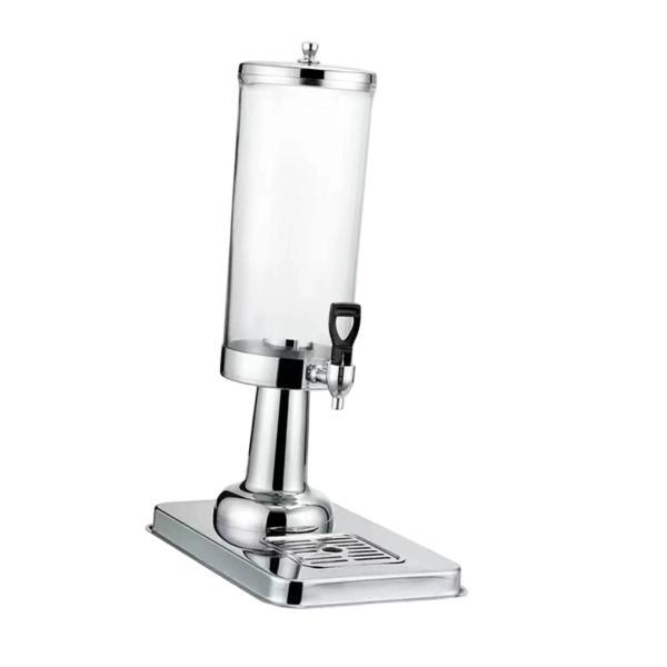 ディスペンサー容器 セルフサービス 温冷両用 高耐久 ドリップトレイ付き 3L レストラン用ディスペンサー ウォーター｜正申R