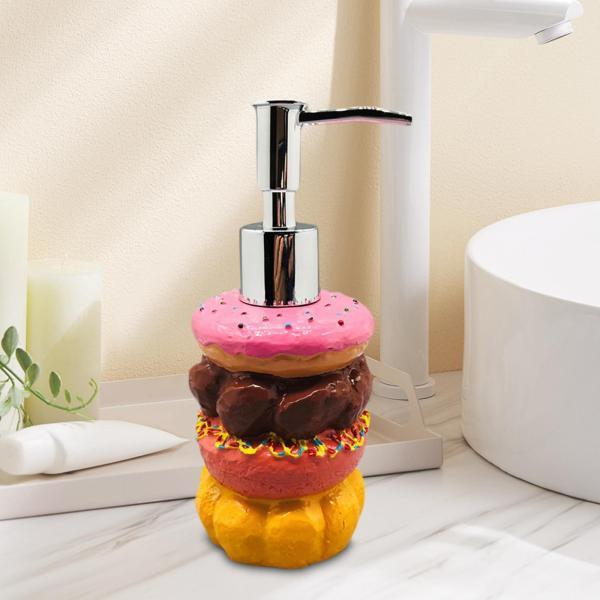 ソープディスペンサー ボトル シャワーディスペンサー 食器用洗剤 ドーナツ用|正申R