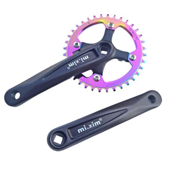 36T 自転車クランクセット 自転車クランクアームセット マウンテンクランクセット サイクリング｜正申R