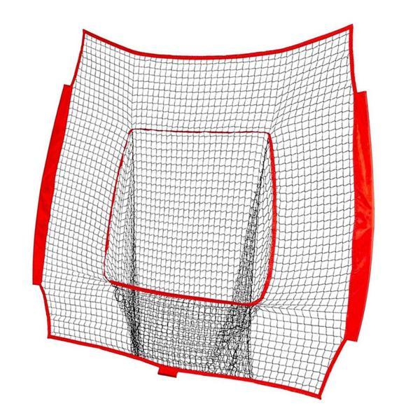 野球交換ネット練習7x7ft簡単なセットアップソフトボールピッチングバッティングスポーツのためのネットトレーニングエイド|正申R