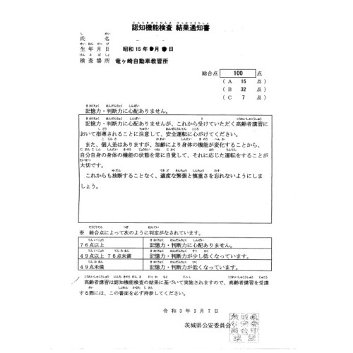 楽天市場 高齢者講習 認知機能検査 高得点対策 テスト 内容 問題集 イラストを覚える方法 75歳運転免許更新 Seiwa販売