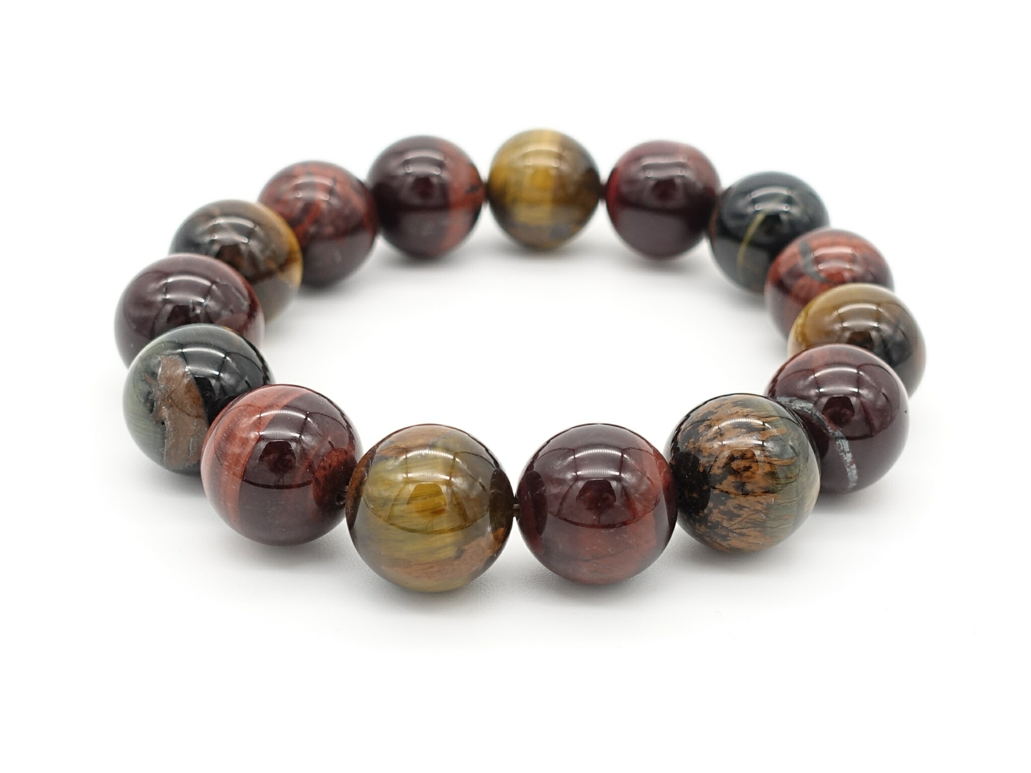楽天市場】希少 ゼブラタイガーアイ・ブレスレット 10mm珠 : Orange Wings