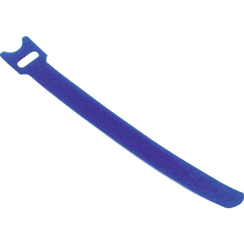 TRUSCO(トラスコ) マジックバンド ストラップ 青 15cm 4本入り MKS-1915-B ケーブルタイ(ファスナータイプ) x 100 袋【ケース販売】
