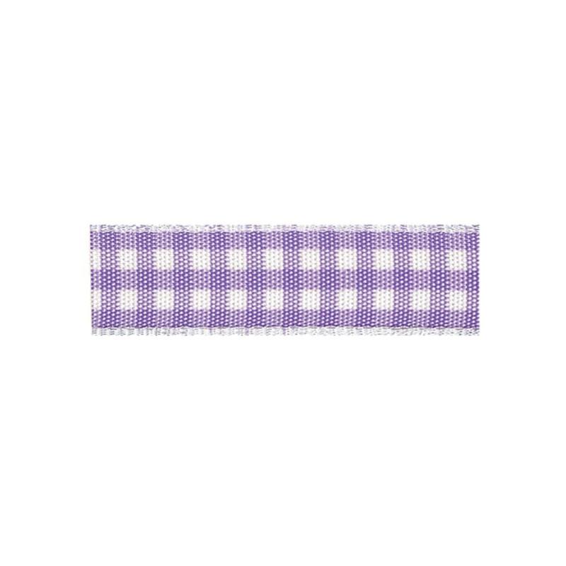 RibbonBon チェックタフタリボン #106 36mm幅 巻(30m) 5サイズ79色展開