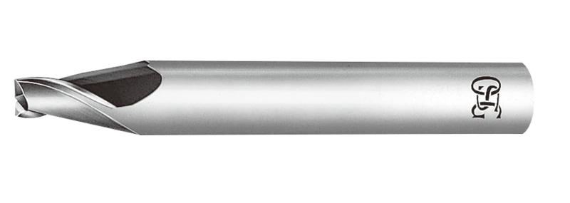 オーエスジー 2枚刃台形ランナカッタ 外径3.5mm 全長50mm 刃長7mm シャンク径6mm MG-TRC 3.5×7°×50×7(8539004)|SEIYUショップ