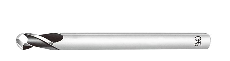 オーエスジー 2枚刃ハイスボールエンドミル 外径40mm 全長200mm 刃長65mm シャンク径32mm EBD R20×40(82940)