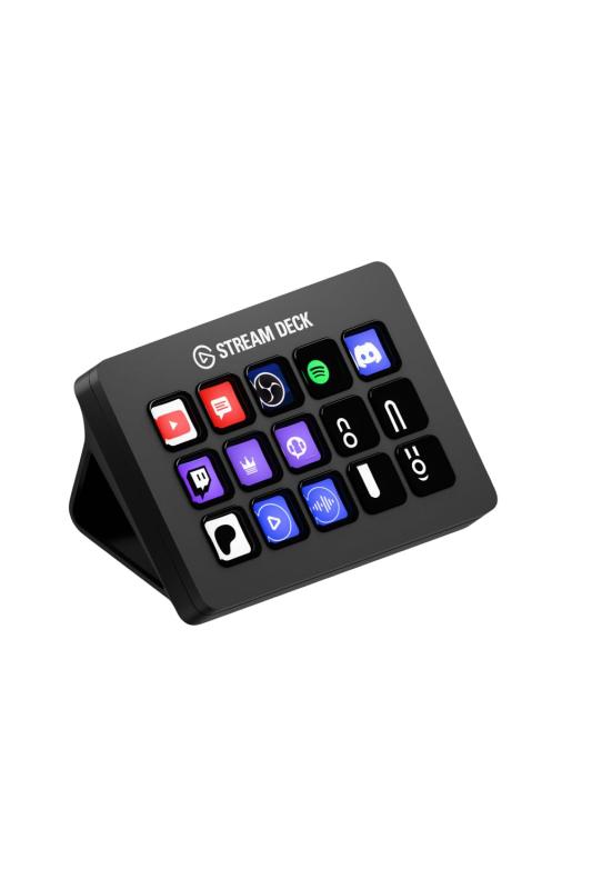 Elgato Stream Deck - のカスタム可能なLCDキーを搭載したライブ製作コントローラ。調節可能なスタンド付き。 OBS、Twitch、?YouTubeなどのアプリやソフトウェアでアクションを呼び出し, MacおよびPC