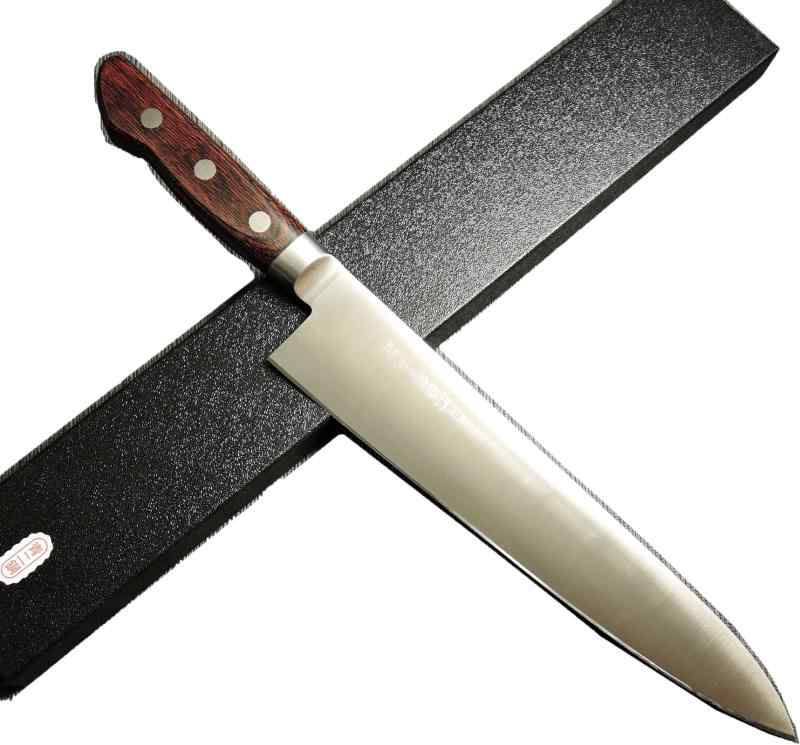 堺孝行　青ニ鋼　牛刀180mm 堺孝行 青二鋼牛刀180