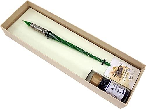 ボルトレッティ ガラスペンセット ガラスペン先 SET32 グリーン