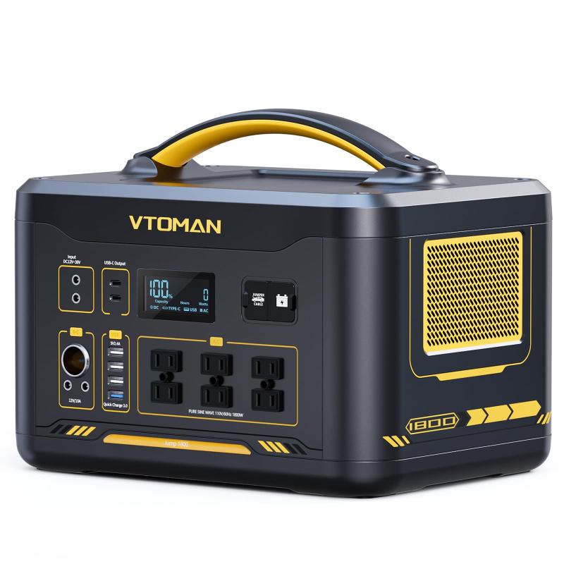 VTOMAN ポータブル電源 JUMP1800 SET