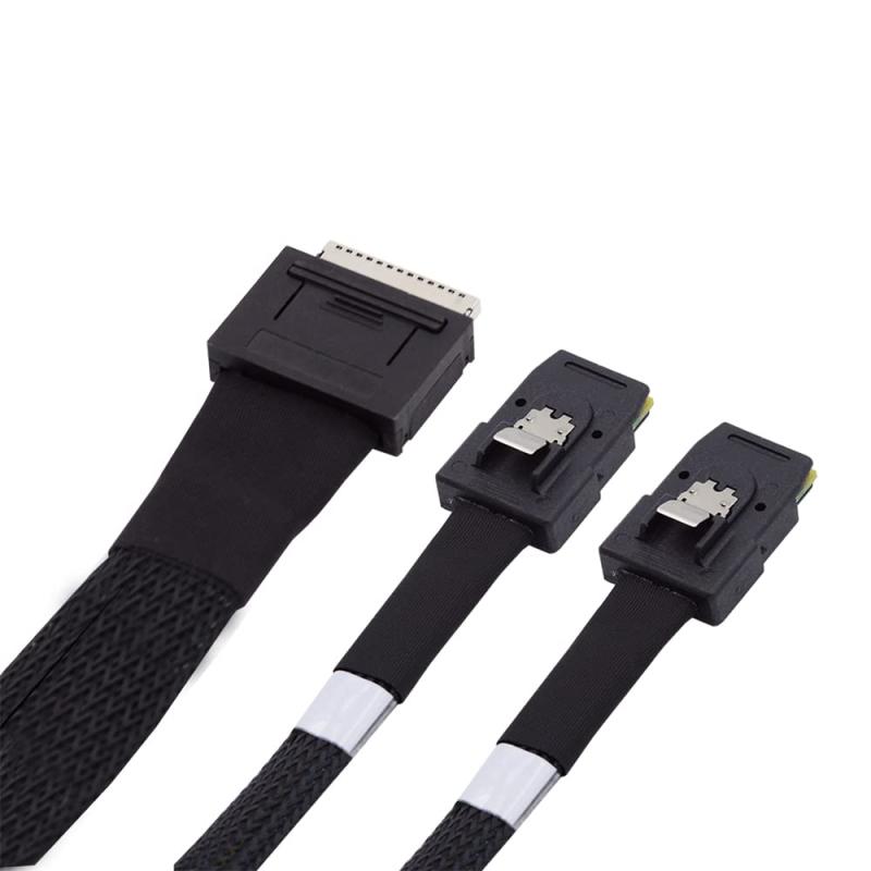 NFHK OCuLink PCIe SFF-8611 8x 8降雨 SSD見聞アーカイブ用有線テレビ 50糎
