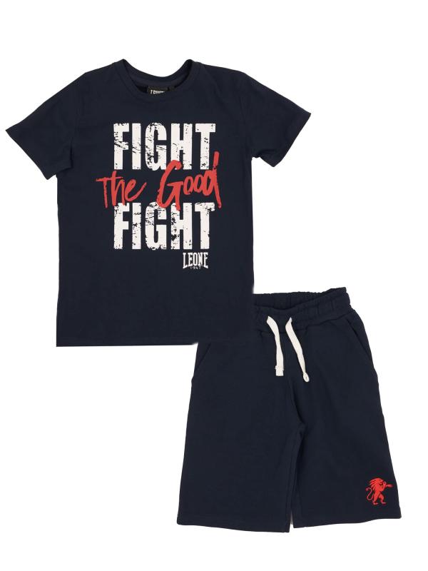 [レオーネ１９４７ アパレル] カジュアル セットアップ T-シャツ & パンツ セット SPORTY JR ボーイズ