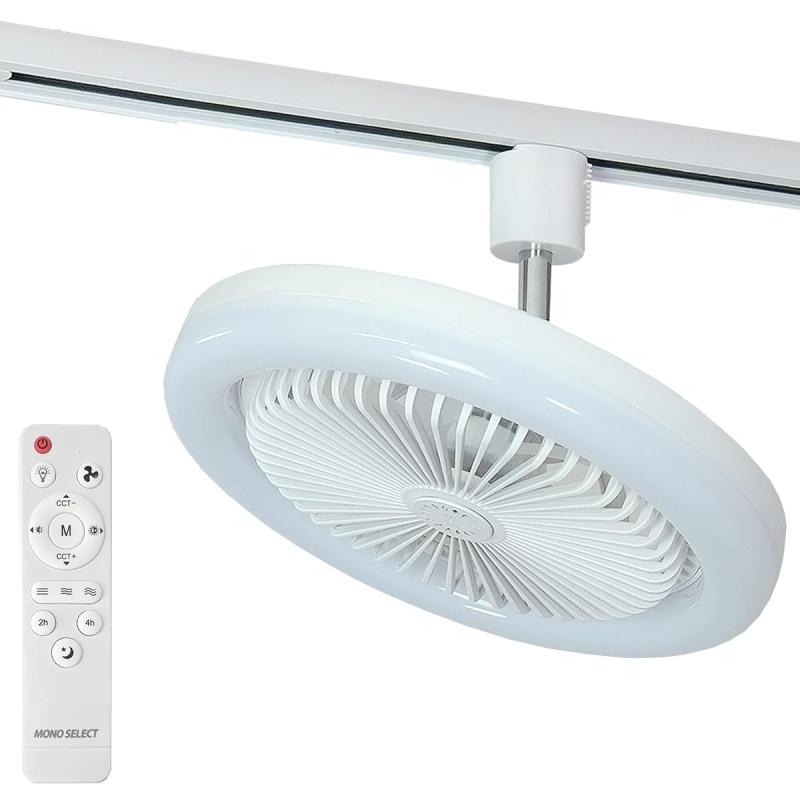 ダクトレールファンライト LED 照明装置 サーキュレーター 扇風機 DC原動機 遠隔操作 タイマー役立つこと 24W 小型 上昇限度 省エネ 無上がり段調色/調光 白いこと 家電-その他