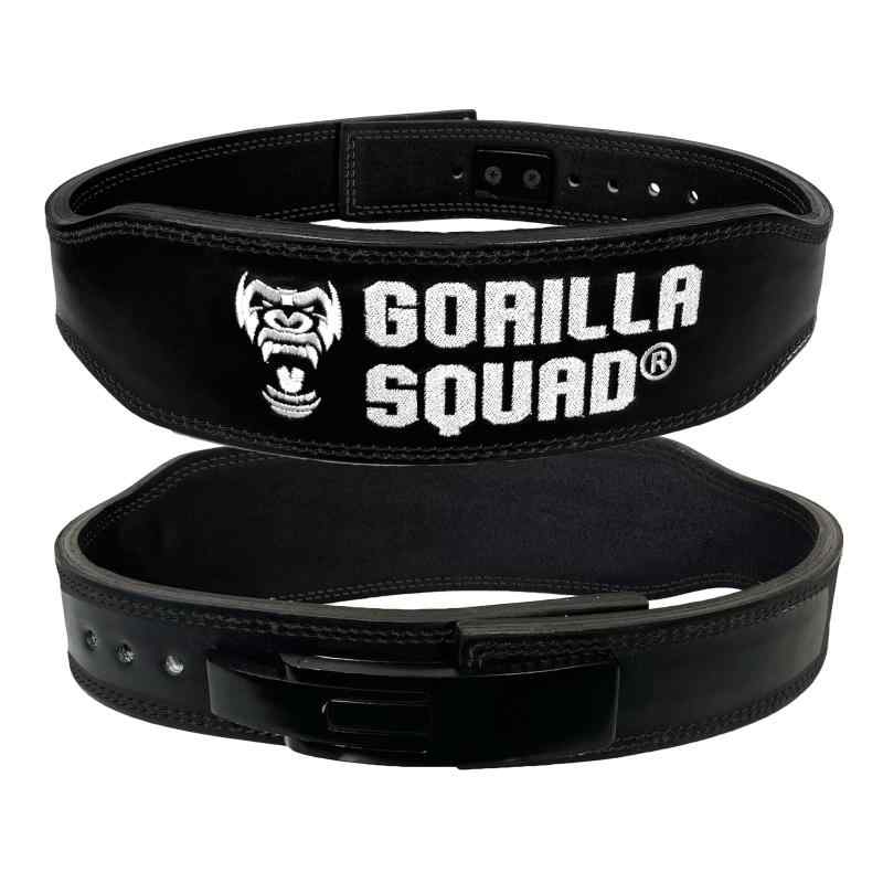 GORILLA SQUAD【あばら骨への手足まといがない】 レバーアクションベルト ナロータイプ 力強さ胴締め なめし革胴締め 形づくる胴締め