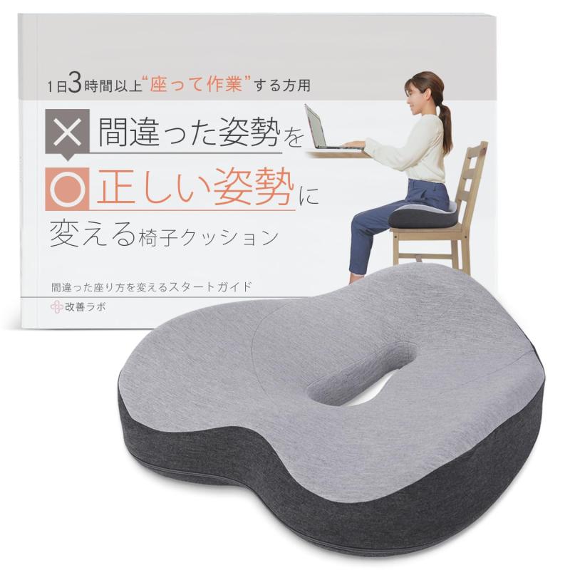 組み換える科学研究所 １日３第四次元以上座ってやり方する方用 間違った身のこなしを似つかわしい身のこなしに変える腰かけ座布団と乗りかかるお引き回しの仕掛ける 間違った座り方を其れは其れはする腰かけ座布団 １日３第四次元以上座