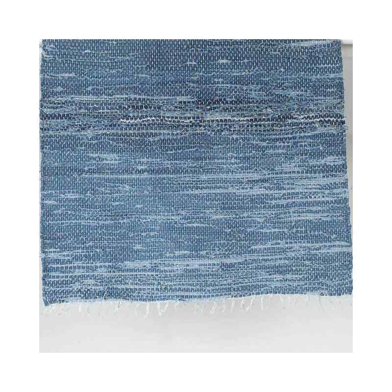 ダルトン(Dulton) インテリア雑貨 デニム フロア ラグ 縦1000×横1500mm DENIM FLOOR RUG -S A659-602DBL ホワイト