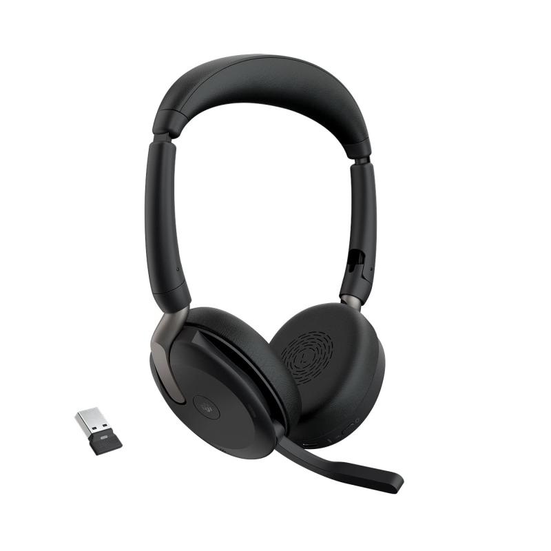 Jabra Evolve2 65 Flex Link380a MS Stereo 26699-999-999 折り畳み式ヘッドセット｜SEIYUショップ