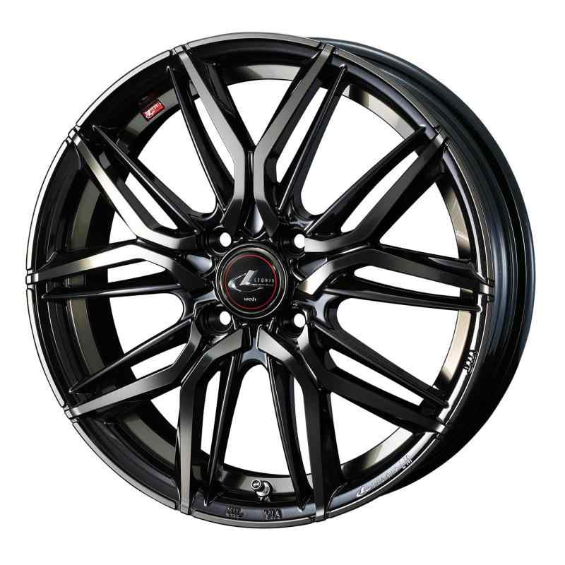 Weds LEONIS LM 16インチ 4H PCD100 5.0J +45 PBMC/TI 【0040786】