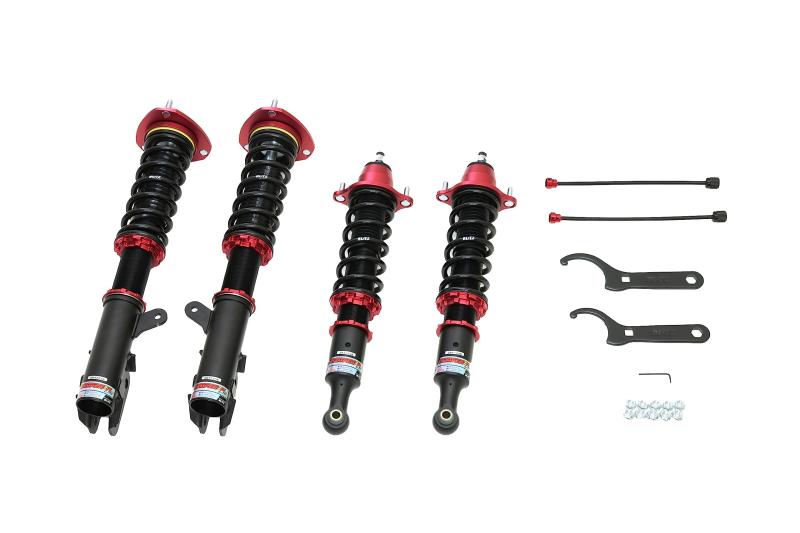 BLITZ(ブリッツ) 車高調 レンチ付 RVR GA4W ダンパー サスペンション フロント リア 4本セット 全長調整式 減衰力32段調整 DAMPER ZZ-R 92549