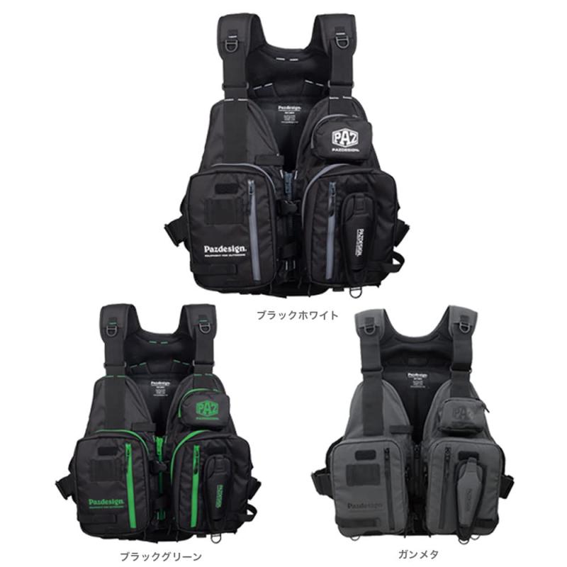 Pazdesig(パズデザイン) フローティングベスト PSL All ROUND VEST オールラウンドベスト SLV-035