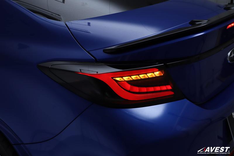 GR86 BRZ ZD8 ZN8 フルLED テールランプ レッド スモーク AVEST 外装 パーツ テールライト シーケンシャルウインカー