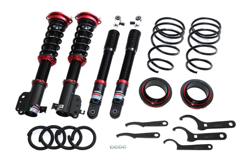 BLITZ(ブリッツ) 車高調 レンチ付 エッセ L235S 2WD専用 ダンパー サスペンション フロント リア 4本セット 全長調整式 減衰力32段調整 DAMPER ZZ-R 92513