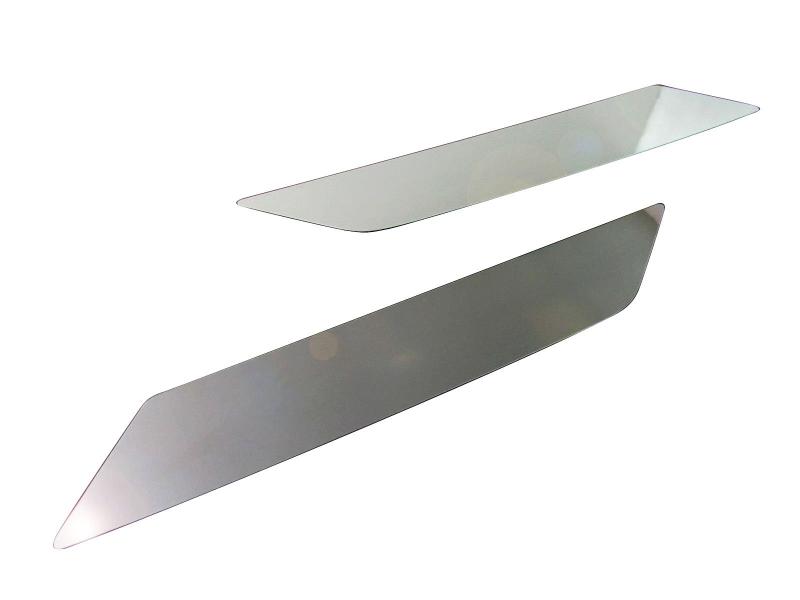 BRIGHTZ ヴォクシー 80 85 超鏡面ステンレスメッキリアバンパーパネル 2PC 【 REA-ETC-BIG-003 】 ZRR80G ZRR85G ZWR80G ZRR80 ZRR85 ZWR80 ZRR ZWR R80 ボクシー ハイブリッド