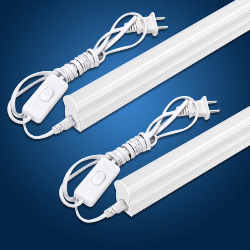 LED蛍光灯 40W形 T8 器具一体型LED蛍光灯 18W 昼光色 120cm バーライト スイッチ付き【6本入り】