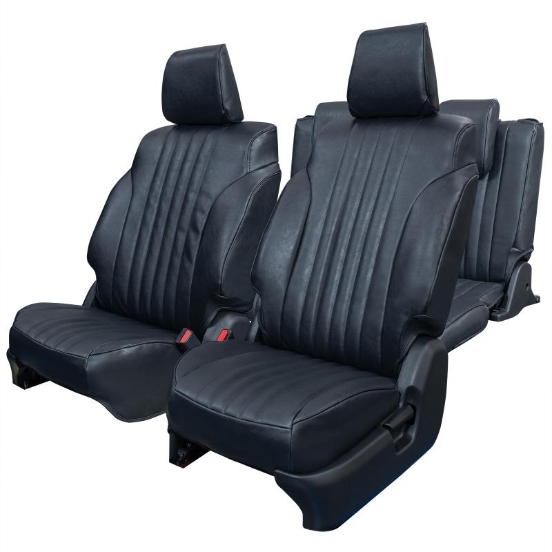 クラッツィオ(Clazzio) シートカバー 全席セット ジムニー JB64W / ジムニーシエラ JB74W H30(2018)/7～R7(2025)/10 ヴィンテージ ヴィンテージブラック ES-6015 【28ESA6015K】