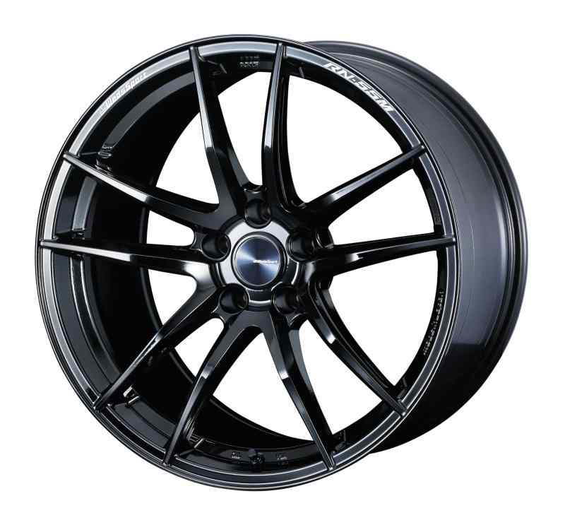 ウェッズ(WEDS) RN55M 19インチ 5H PCD114.3 9.5J +28 GLOSS BLACK 【0073559】
