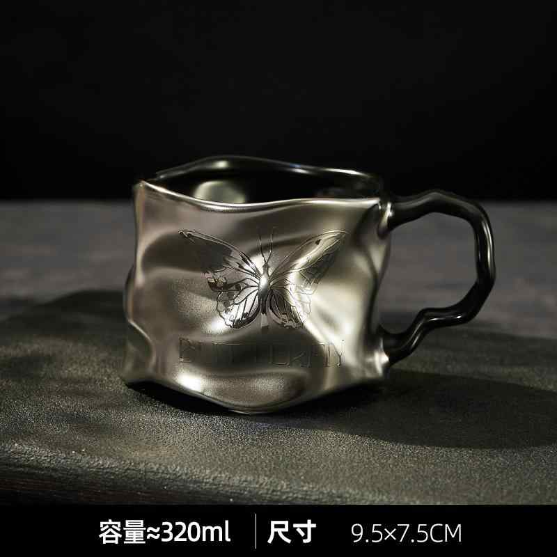 かわいい マグカップ 軽くて 高級な 高級 陶磁器の 女性用の高 価値 マグカップ、 クリエイティブな ホーム オフィス用、 エレガントで 美しい コーヒー カップ