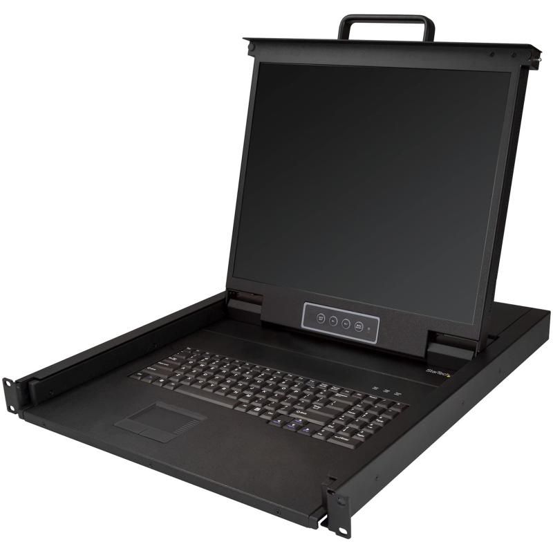 StarTech.com KVMコンソール／仕合わせマウント型／1界面／19inLCD管する／1U／VGA／1280x1024／USB相応う／MTBF 50,000第四次元／有線テレビ嘱する／KVMコンソールドロワー RKCONS1901