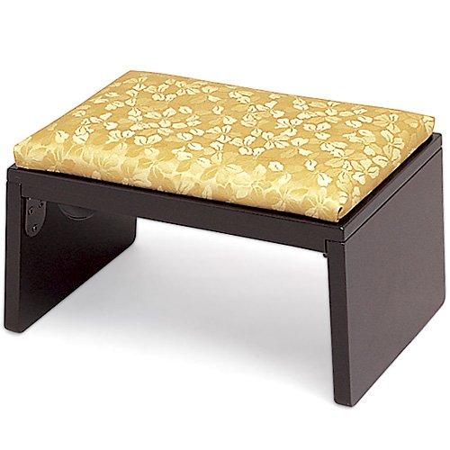 仏壇屋 滝田商店 折畳正座椅子 (巾30cm×奥行20cm)折りたたみ式、寺院の法事・法要、和室の催事、足腰や膝の悪い方に最適【滝田商店発行 証明書付】