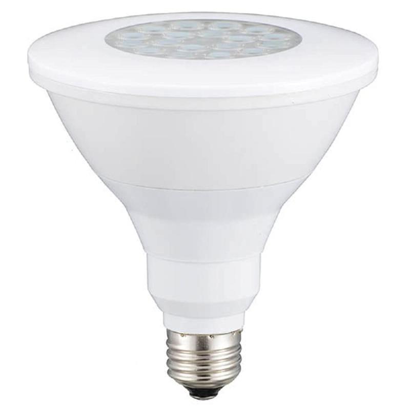 LED電球 ビームランプ形 E26 150形相当 昼白色 13W 1400lm 127mm OHM 調光器対応 防雨タイプ LDR13N-W/D 11 06-3279