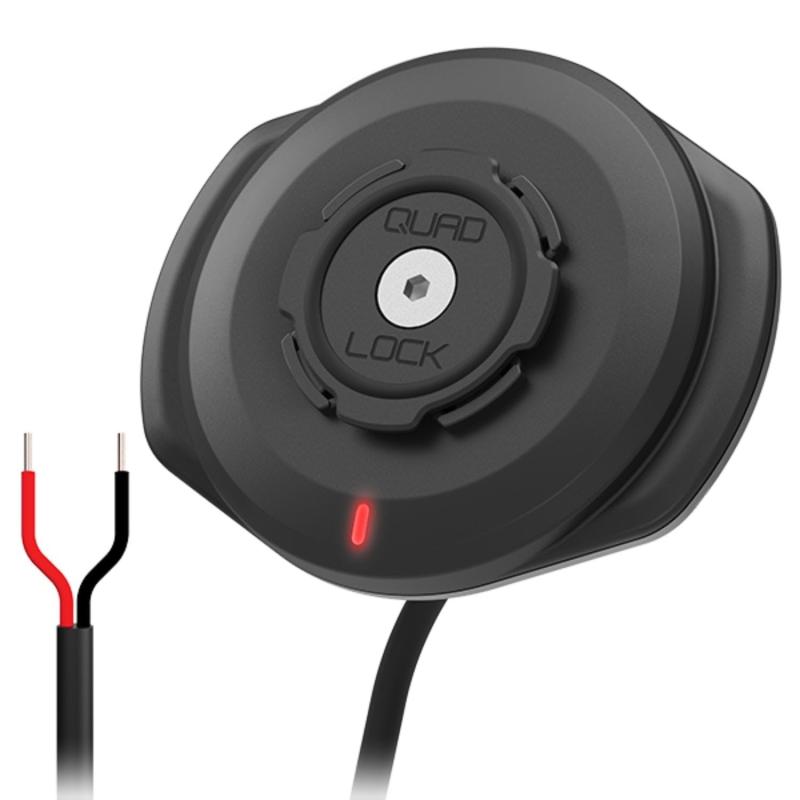 マリン/バイク用 防水 ワイヤレス充電ヘッド クアッドロック