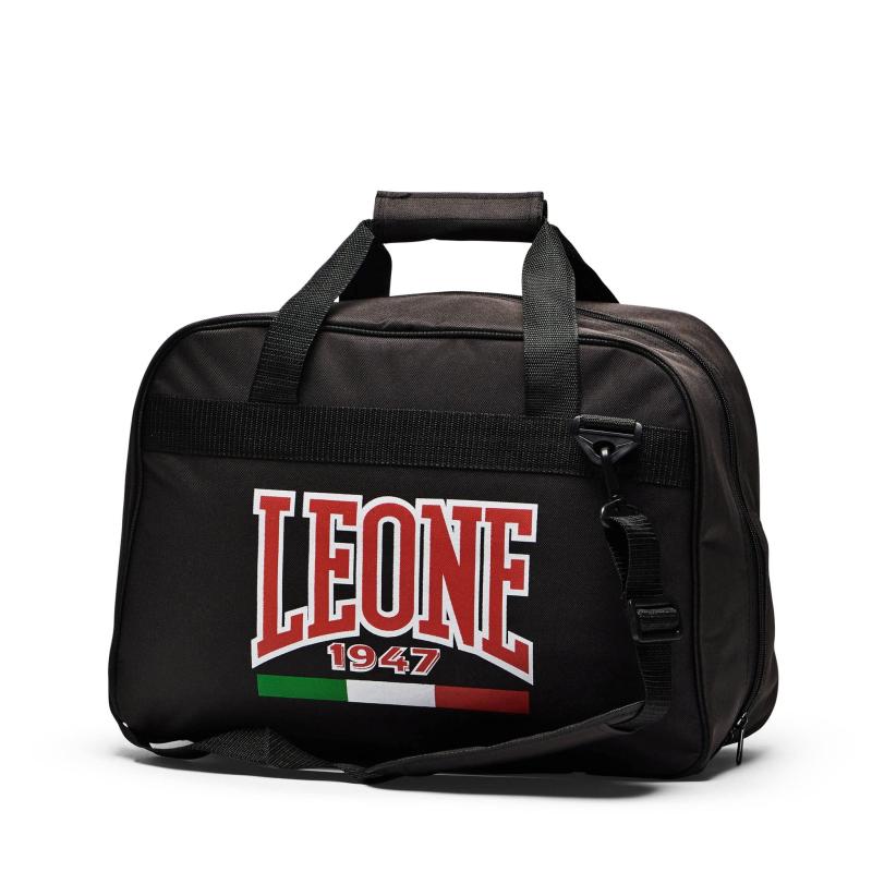LEONE 1947 ボクシング メディカルバッグ [ MEDICAL BAG ] 容量20L 内側ポケットあり ショルダー付属 46x35x25cm ブラック AC910【正規品】