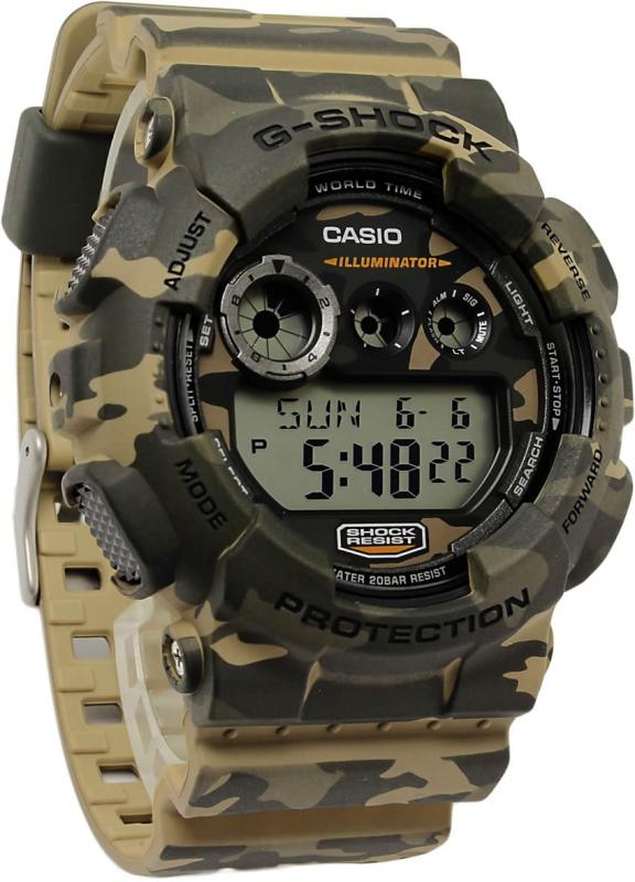 [ジーショック]G-SHOCK ウオッチ GD-120コマーシャル-5DR 化けの皮つづき物 偽装 メンズ [並行輸入品]