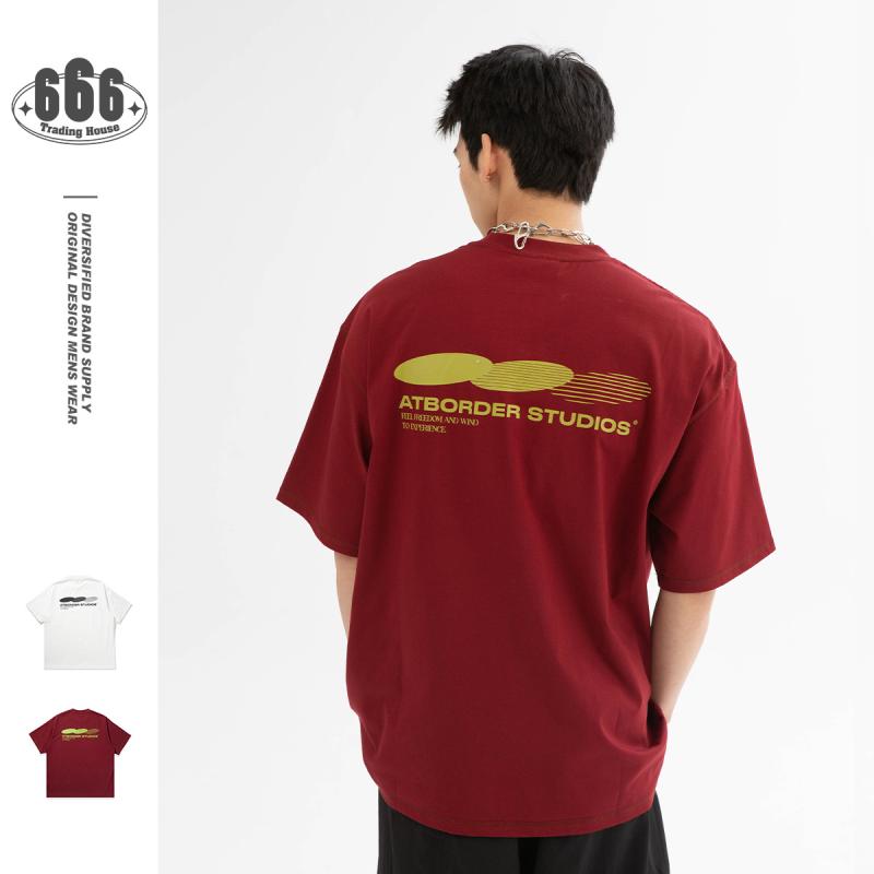 半袖Tシャツ メンズ レディース 夏用 ロゴプリント アメリカンカジュアル ゆったり ストリートスタイル ティーン向け カップル お揃い トップス 普段使い 軽量 吸湿速乾