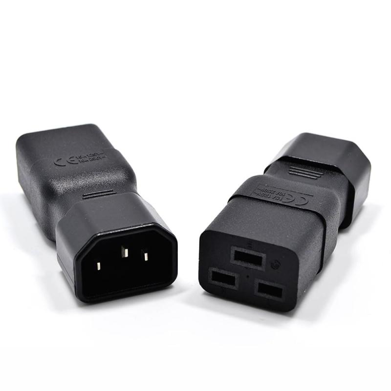 Dracaena PDU UPS Power IEC オス C14 - メス C19 アダプター IECコネクタ