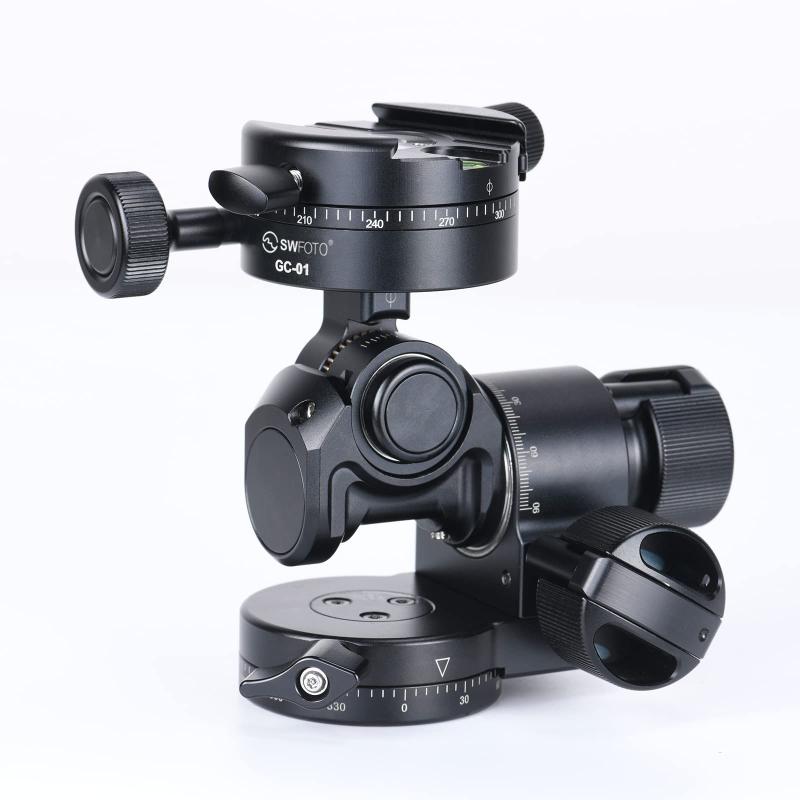 SWFOTO GH-PROII+ 歯車雲台 アルカスイス 3道のり自主独往調節する 3way雲台