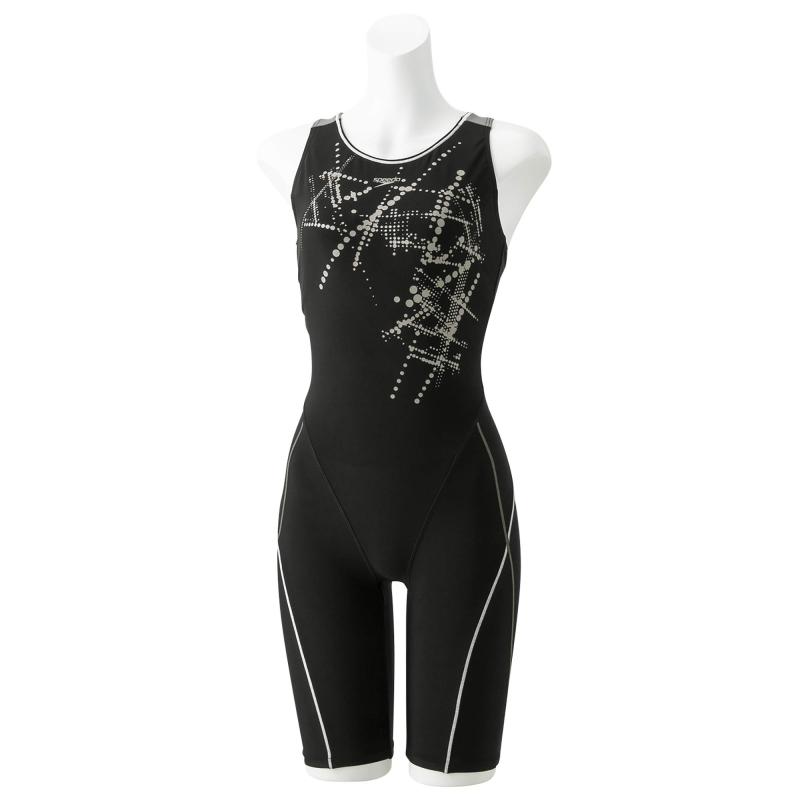 Speedo(スピード) フィットネス水着 Splash Dot Loosen Kneeskin スプラッシュドットルースンニースキン 水泳 レディース SFW12059
